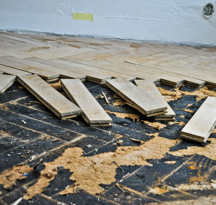 Rekonštrukcia podlahy v panelaku