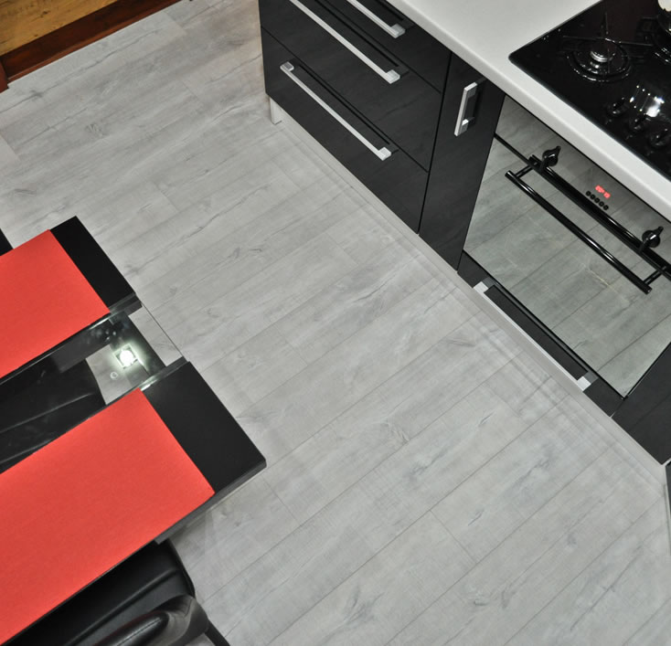 Vinylová podlaha v kuchyni